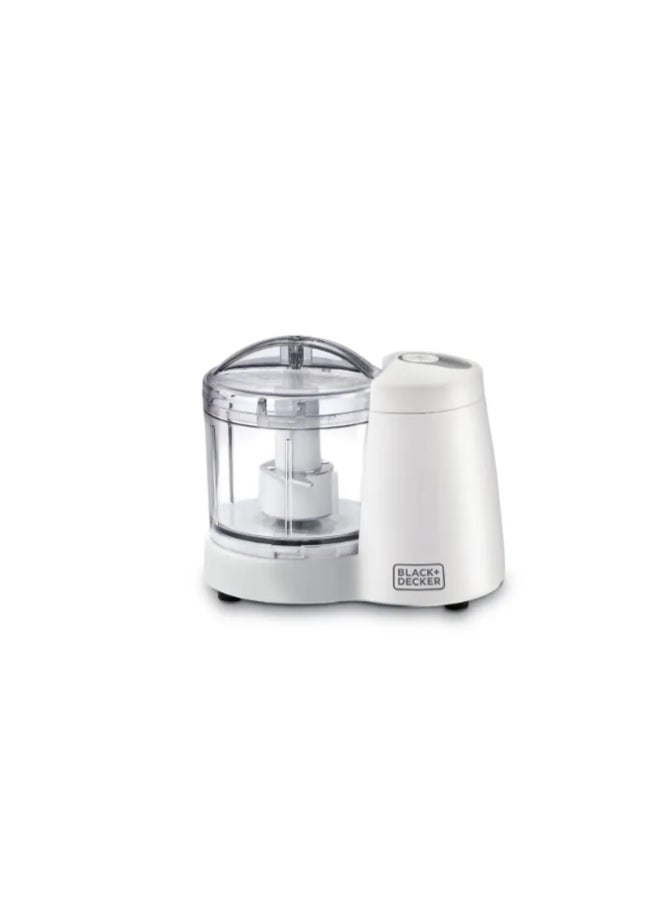 BLACK+DECKER Food Chopper with Dual Blade 350 ml 120 W SC350-B5 White/Clear - Image 3