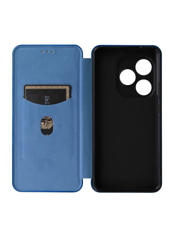 S-TOP Case For Realme GT Neo6 / GT Neo6 SE Carbon Fiber Texture Flip Leather Phone Case - Image 4