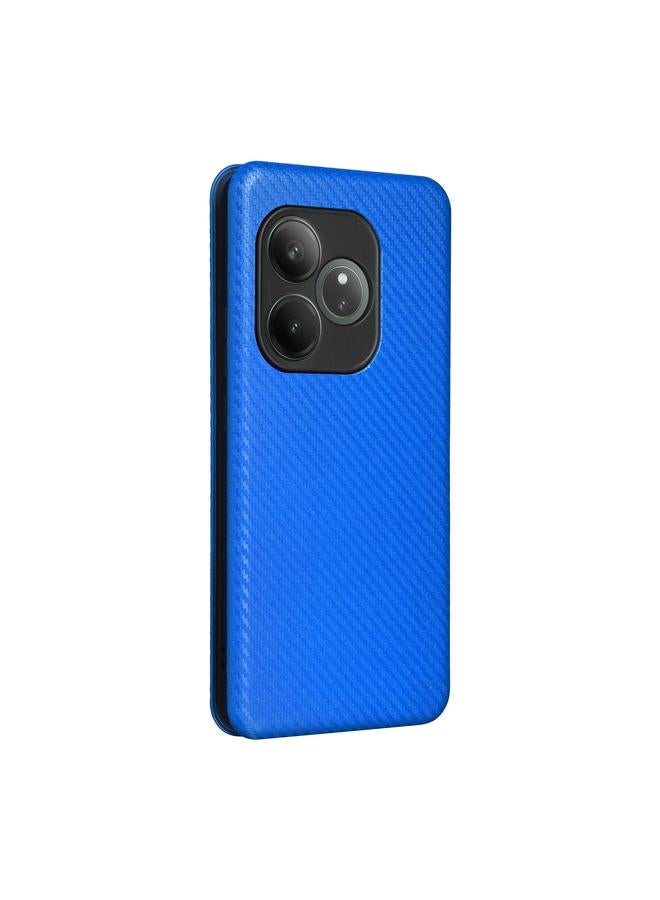 S-TOP Case For Realme GT Neo6 / GT Neo6 SE Carbon Fiber Texture Flip Leather Phone Case - Image 3
