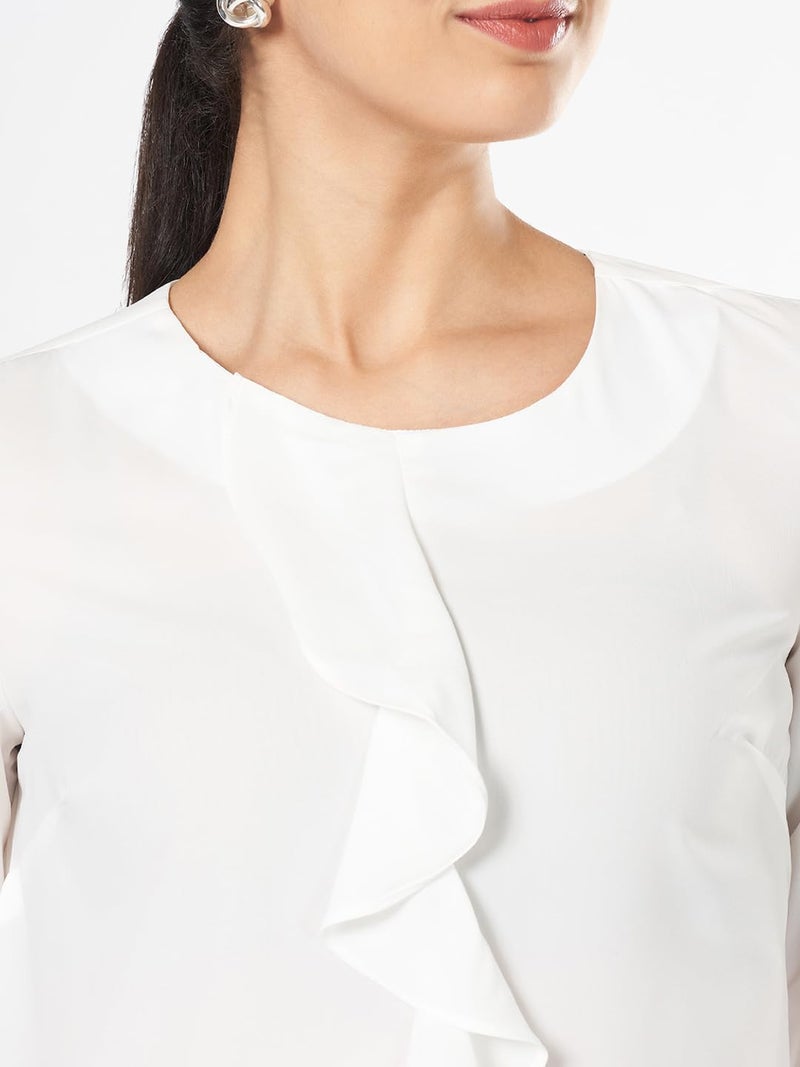 Annabelle Women's Annabelle White Top,Cloud Dancer,M - Image 2