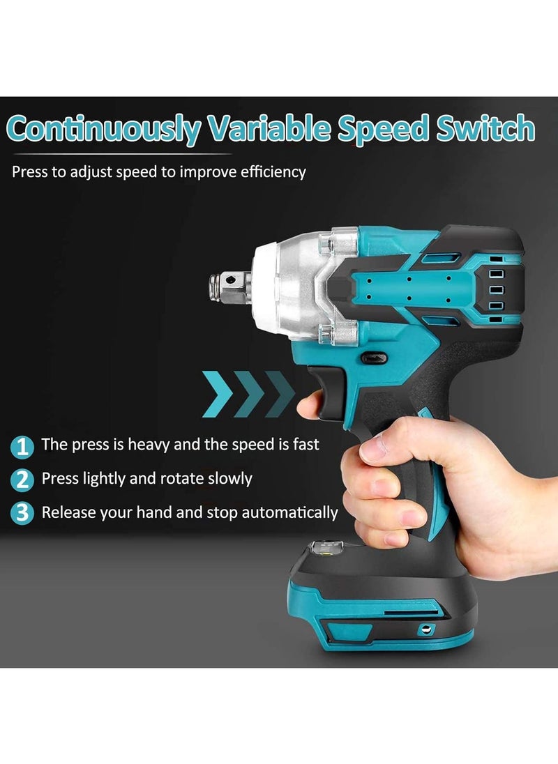 Generic Multifunctional Electric Drill – High-Power Corded and Cordless Drill Driver with Variable Speed, Reversible Rotation, and Drill Bit Set – Ideal for Wood, Metal, Plastic, and DIY Projects  - Image 4