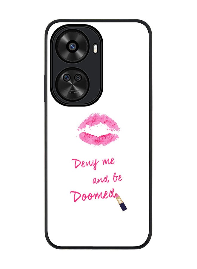 Stylizedd Rugged Black edge case for Huawei nova 12 SE / Huawei nova 11 SE 4G, Slim fit Case Flexible Anti Drop TPU Gel Thin Cover - Raining Lipsticks - Image 1