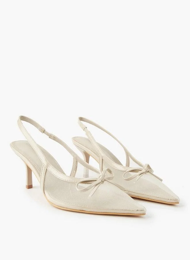 فلورا بيلا من شو إكسبرس أحذية نسائية بكعب خنجر وحزام خلفي