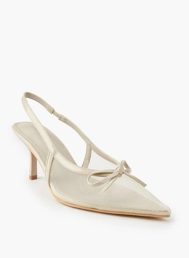 فلورا بيلا من شو إكسبرس أحذية نسائية بكعب خنجر وحزام خلفي