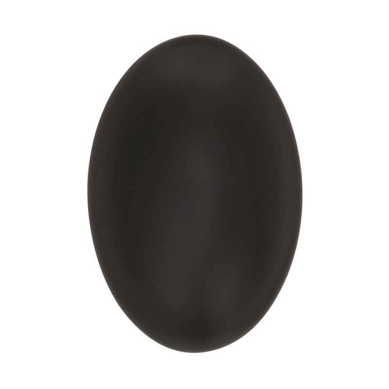 Amerock | Cabinet Knob | Matte Black | 1-3/8 Inch (35 Mm) Length | Vaile | 10 Pack | Drawer Knob | Cabinet Hardware - Image 4