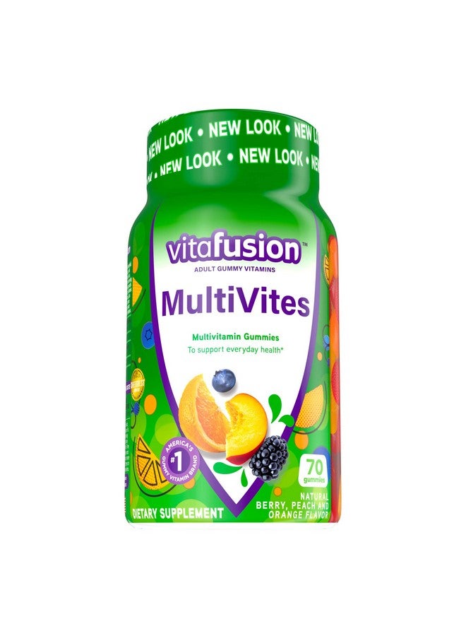 Vitafusion MultiVites Gummy Vitamins, 70ct (Pack of 3) - Image 1