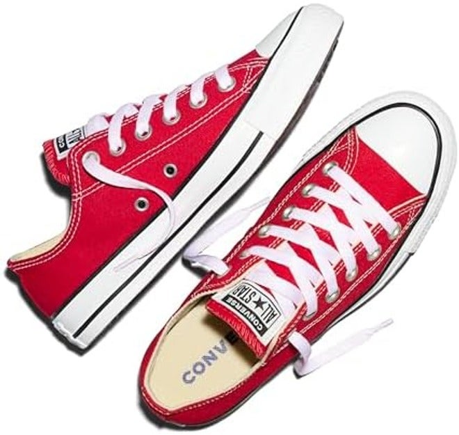Converse Women's Chuck Taylor All Star Low Top Sneaker - Classic Canvas Casual Shoes - Image 3