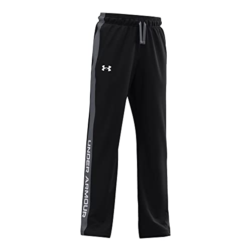 Under Armour Boys Brawler 2.0 Pants , Black (001)/White , X-Large - Image 2