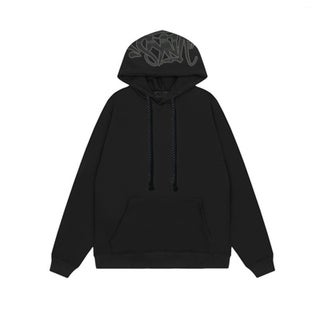 SynaWord American Loose Sweater Hoodie Sweater Trousers Syna Mens and Womens Fashion Brand Hip Hop Street Couple Casual suit Black sweatshirt - pzsku/ZFDF6D101BC25D6E292D2Z/45/1750435467/191369dd-d696-4c16-b1fd-0debc958f2f6