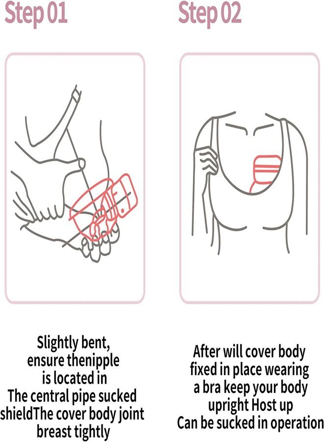 Comfortable Wearable Hands Free Leak Proof LCD Display Ultra Quiet Light weight Strong Pumping Electric Breast Milk Suction Pump - Image 3