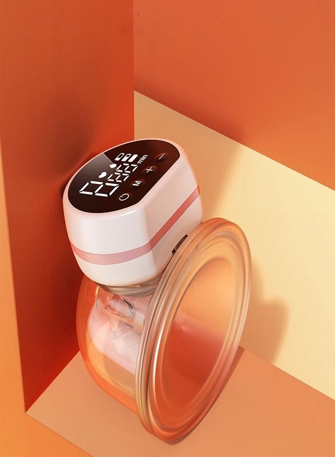 Comfortable Wearable Hands Free Leak Proof LCD Display Ultra Quiet Light weight Strong Pumping Electric Breast Milk Suction Pump - Image 5