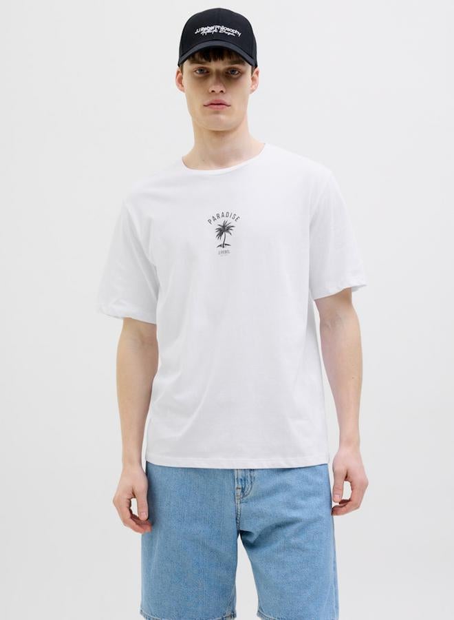 ج ج ريبل تي شيرت جيه جيه ريبيل بطباعة جرافيك ورقبة مستديرة - Image 2