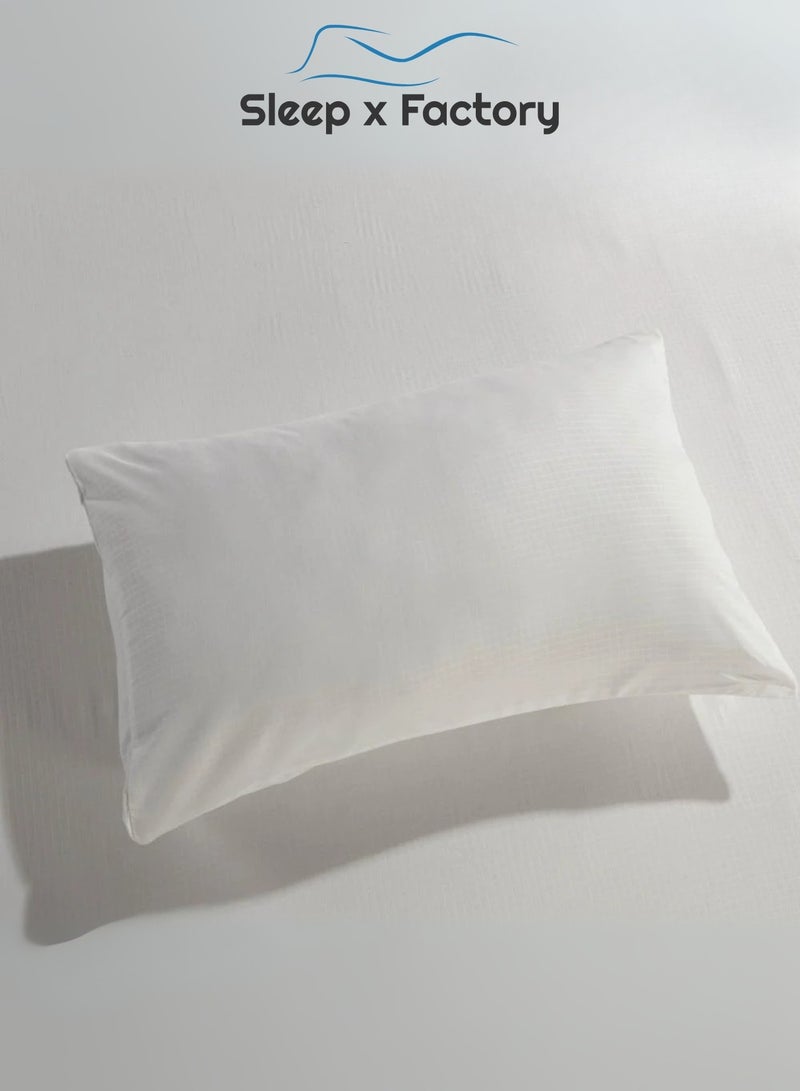 Sleep x Factory Rest Dose Hotel Comforter Set – 7 Pieces – Soft Touch – White – 260x240 cm - Image 4