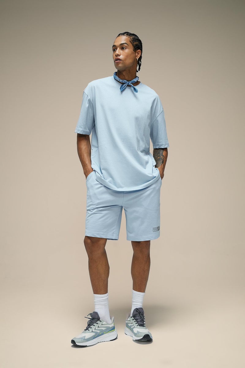 DeFacto Man DeFactoFit Slim Fit Short Leg Sweatshirt Fabric Shorts - Image 1