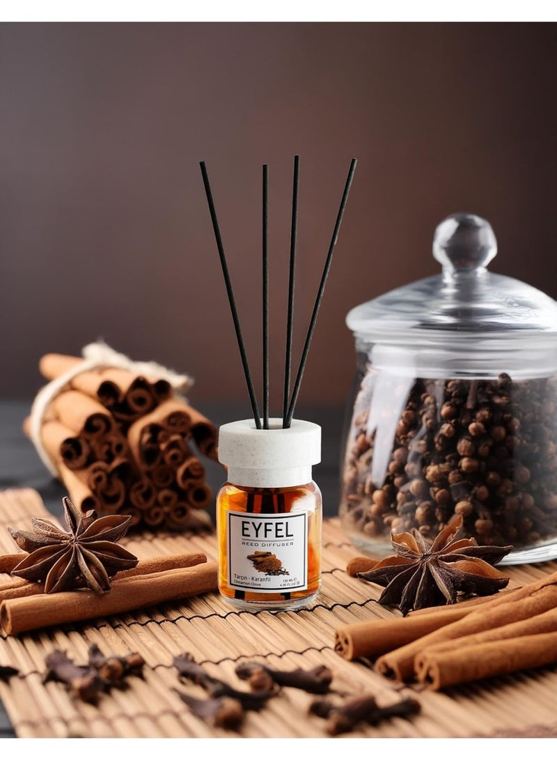 EYFEL REED DIFFUSER Cinnamon clove 120ML - Image 2