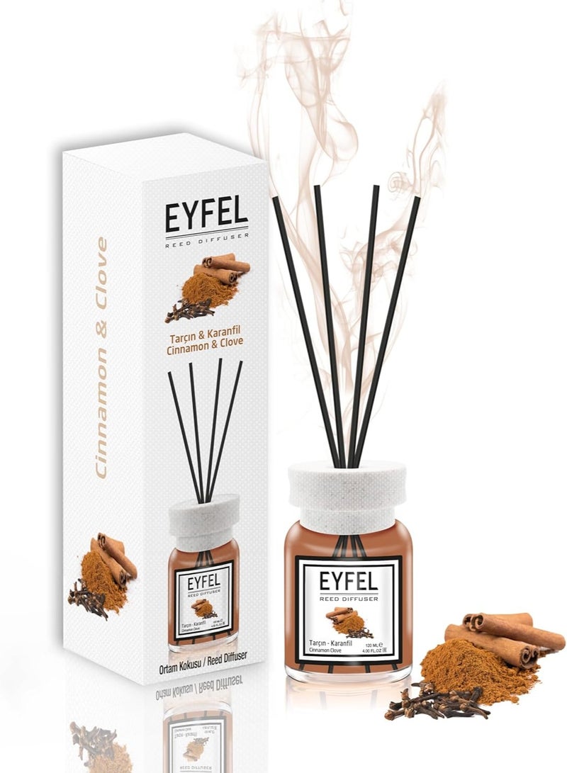 EYFEL REED DIFFUSER Cinnamon clove 120ML - Image 1