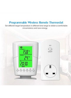 ISank Smart Programmable Wireless Remote Thermostat Plug in Socket Heating Cooling Program Temperature Controller-AC220V-240V 13A  - Image 5