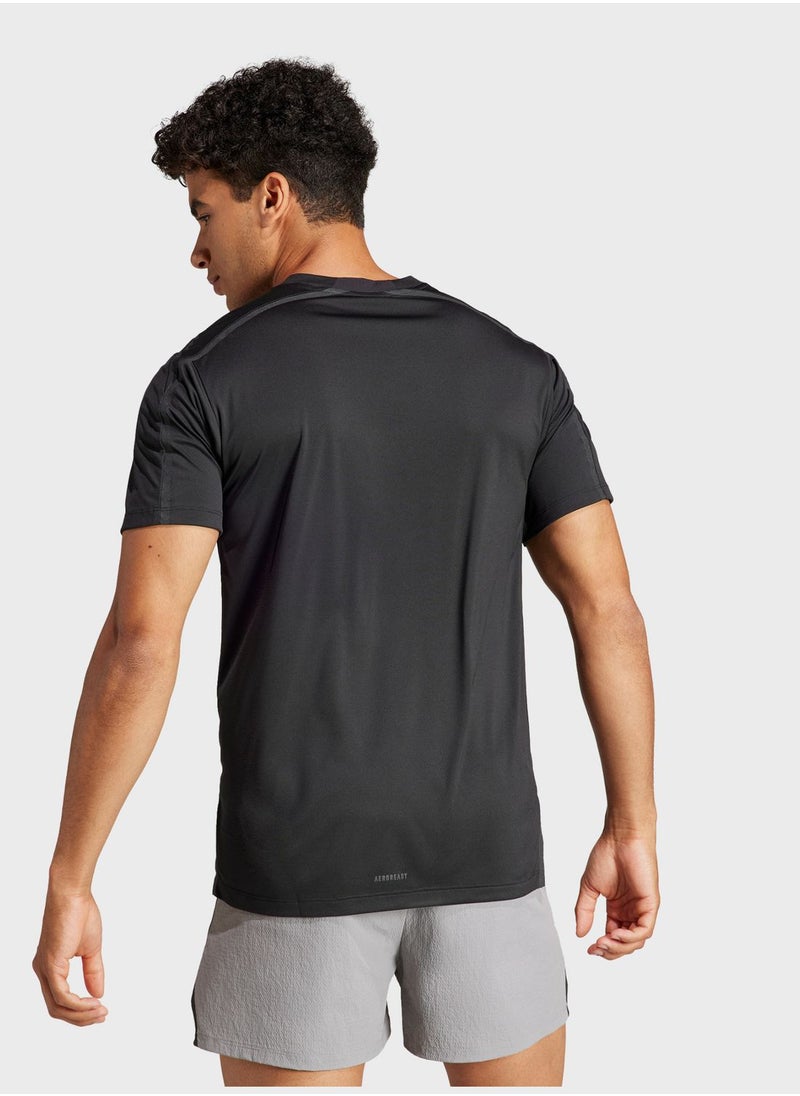 Adidas - Designed For Training Adistrong Workout T-Shirt - Image 1