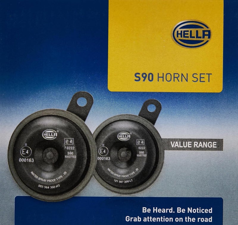 Hella 922100861 S90 Electric Horn Set (12V,350/415 Hz,108-118 dB @ 2m) for Passenger Car - Image 3