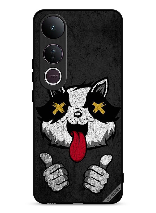 Covernex Vivo V50 Lite Protective Case Cover Marshmallow Cat