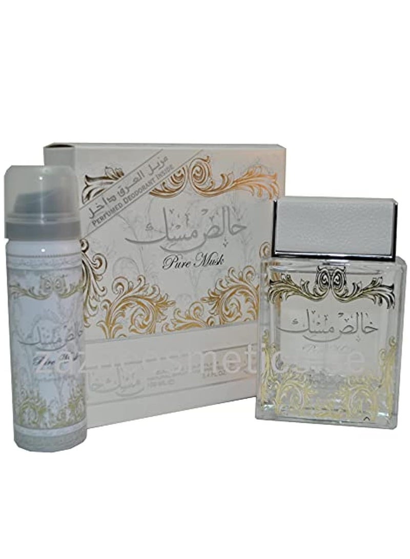 لطافة عطر لطافة خالص مسك للجنسين 100 مل - او دى بارفان - Image 1