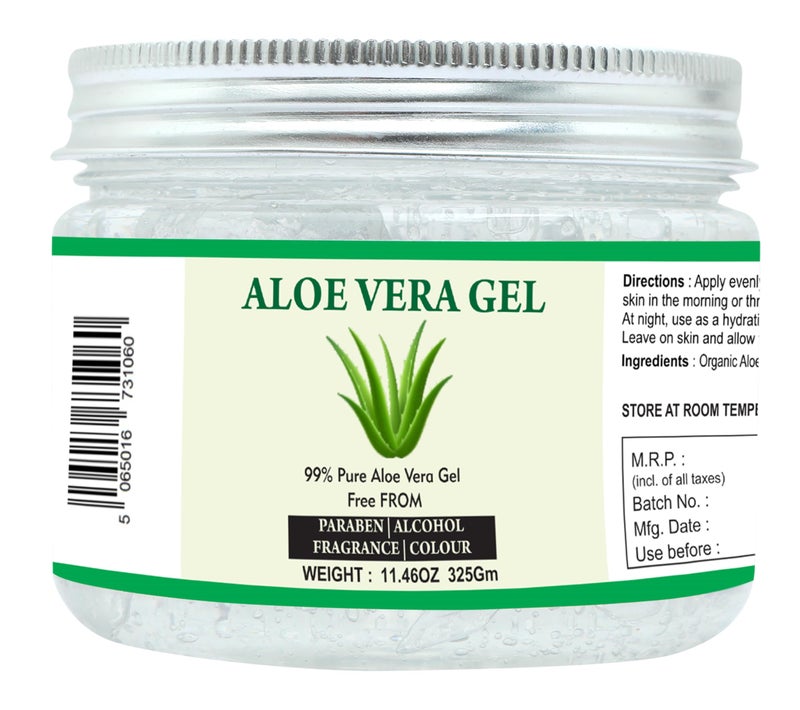 Raslok Aloe Vera Gel  100 Pure Natural Aloe Gel  For Moisturizing Face Skin  Hair CareDurable Moisturizing Hydrating Soothing  NonSticky 1146 oz