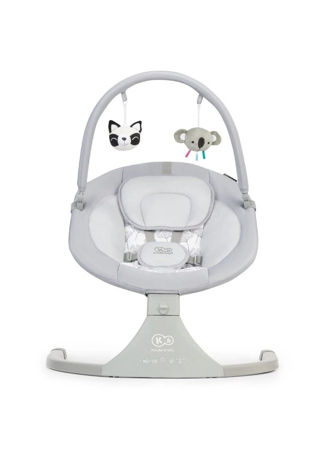 كيندركرافت كرسي هزاز للأطفال مع الالعاب رصاصي - 15668 - Image 2