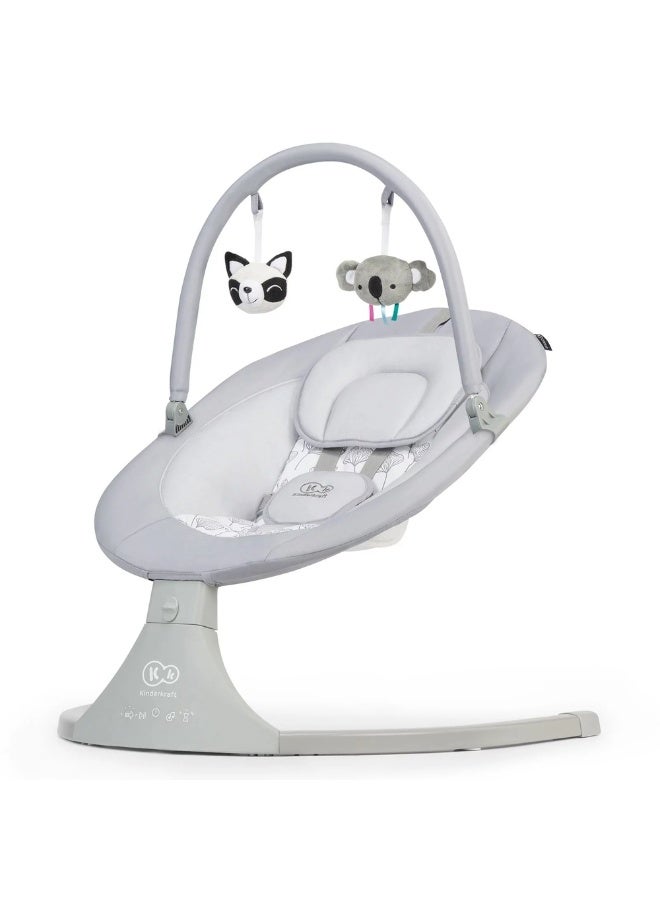 كيندركرافت كرسي هزاز للأطفال مع الالعاب رصاصي - 15668 - Image 1