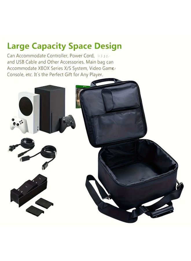 Black Storage Case For Xbox Series X S Games And Accessories - Image 4