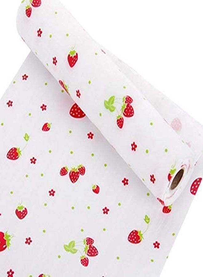 TWOK Plastic Non Slip Kitchen Drawer Mat Shelf Sheets Printed Antibacterial Cabinet Wardrobe Moisture Drawer Pad Kitchen Cupboard Table Mat Organizer Shelf Liner Roll Mat, 30x300 cm, Multicolor - Image 4