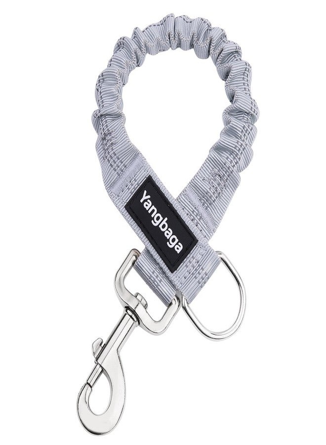 Yangbaga Dog Leash Extender, Shock Absorber Bungee Leash Attachment, Durable Nylon Dog Tie Out Extension with Stainless Steel Swivel Clips - Image 1