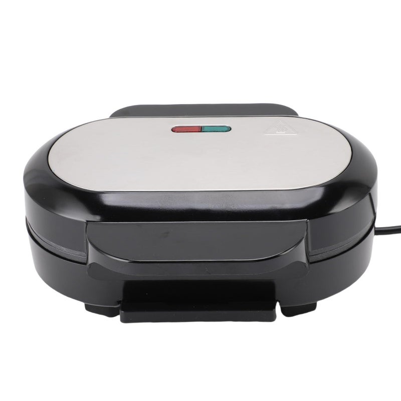 Dual Breakfast Sandwich Maker Fast Cooking Electric Non Stick Panini Press Grill 110V US Plug - Image 3