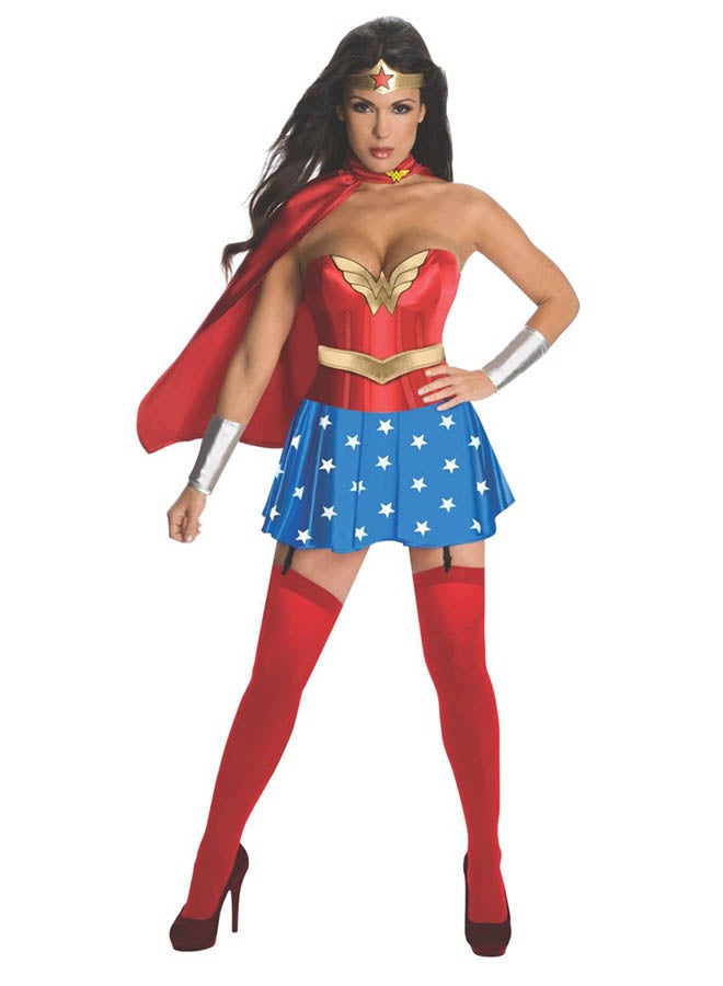 Rubies DC Comics: Wonder Woman Costume for Adults, Women's Large