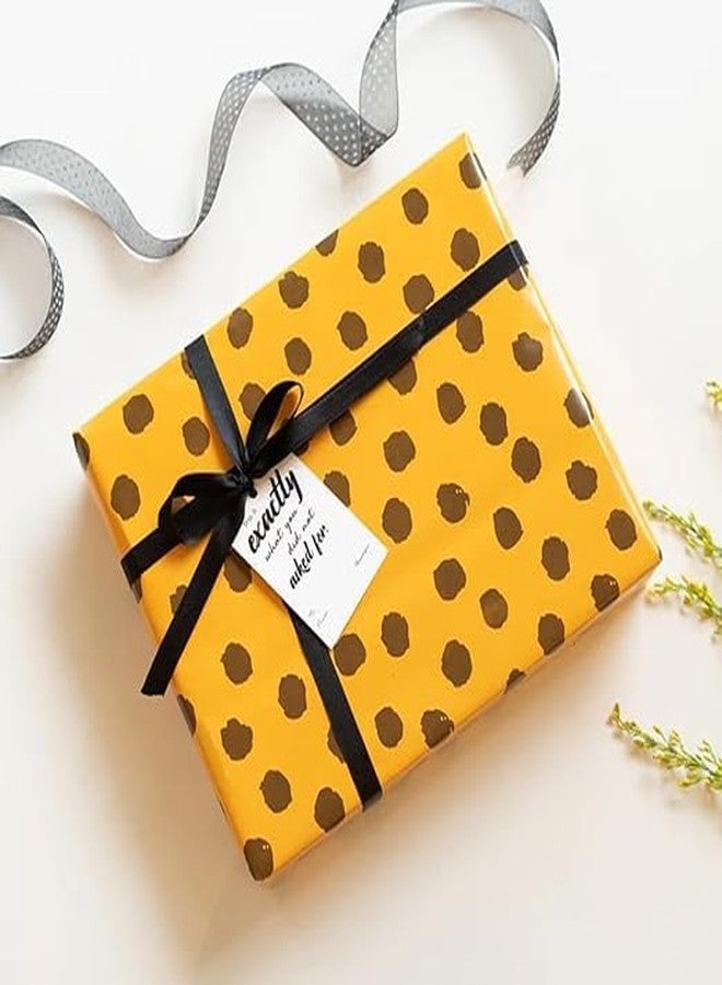 Chaarpai Wrapping Paper for Gift Packing | Set Of 2, 6 Pcs In Each Pack | - Gift Paper Roll Sheets - Gift Cover Rapping Paper - Gift Materials - Design Paper Sheet for Gift Packing Cheetah Print - Image 1