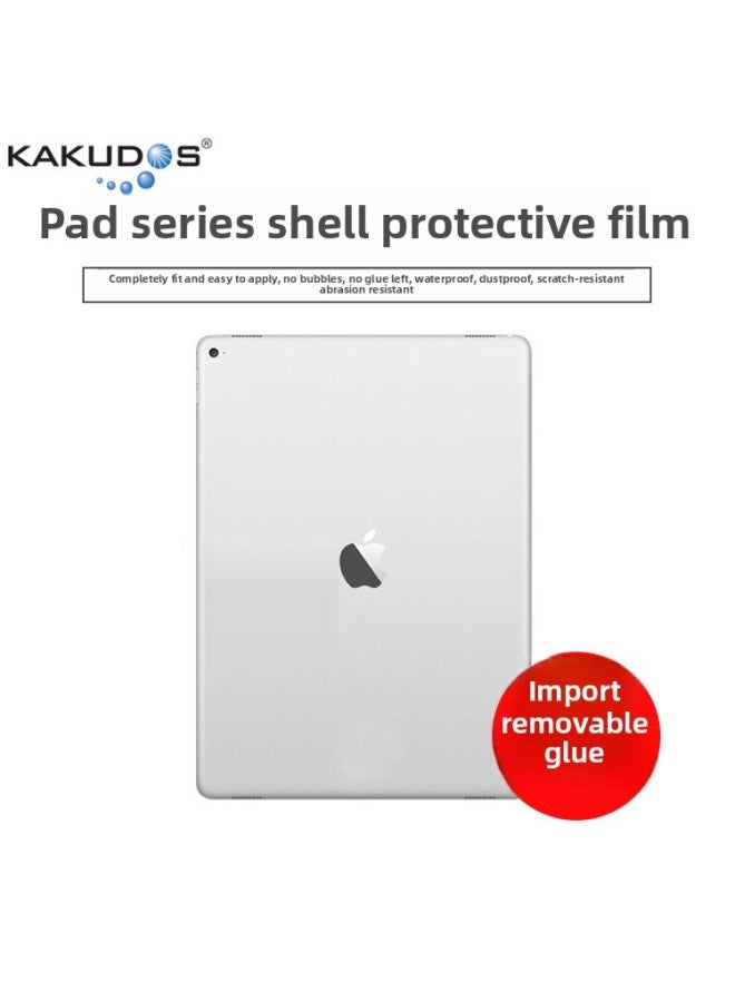 Suitable For 2025 IPad Air 13 Inch Back Film A16 Tablet Computer Shell Film 3M Back Film Back Film-Color:Deep Space Ash (3M)-Dimensions:2024 IPad Pro 13-inch (WIFI Version) - Image 2