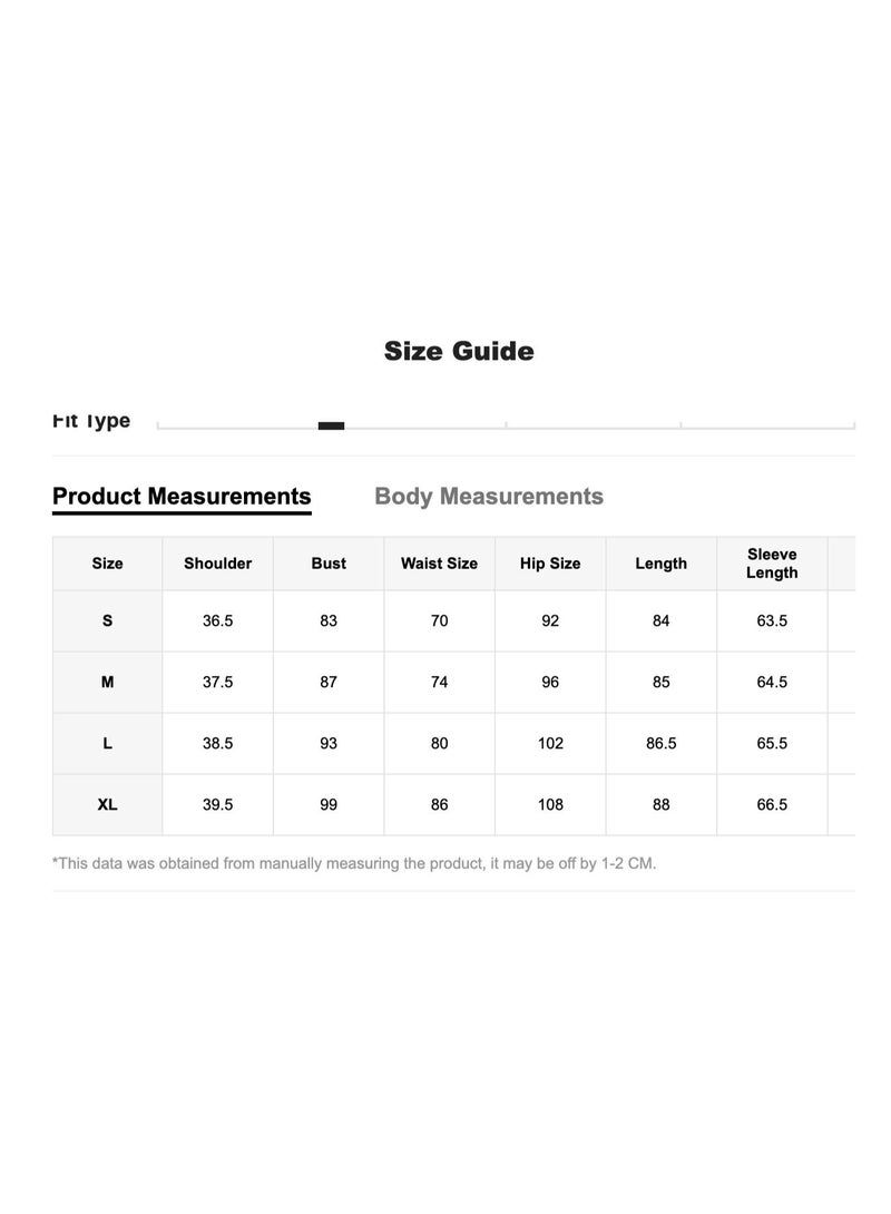 SHEIN Long Sleeve A-Line Slit Ripped Buttons Dress Fall Cloth For Women - Image 2