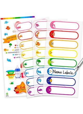 Baby Bottle Labels For Daycare Selflaminating Waterproof Writeon Name Labels Assorted Sizes & Colors Pack Of 64 - pzsku/ZFDF7AEA559EFA1A5396EZ/45/_/1720520123/5432abb8-eef3-4654-a6bd-c6fdcec0509a