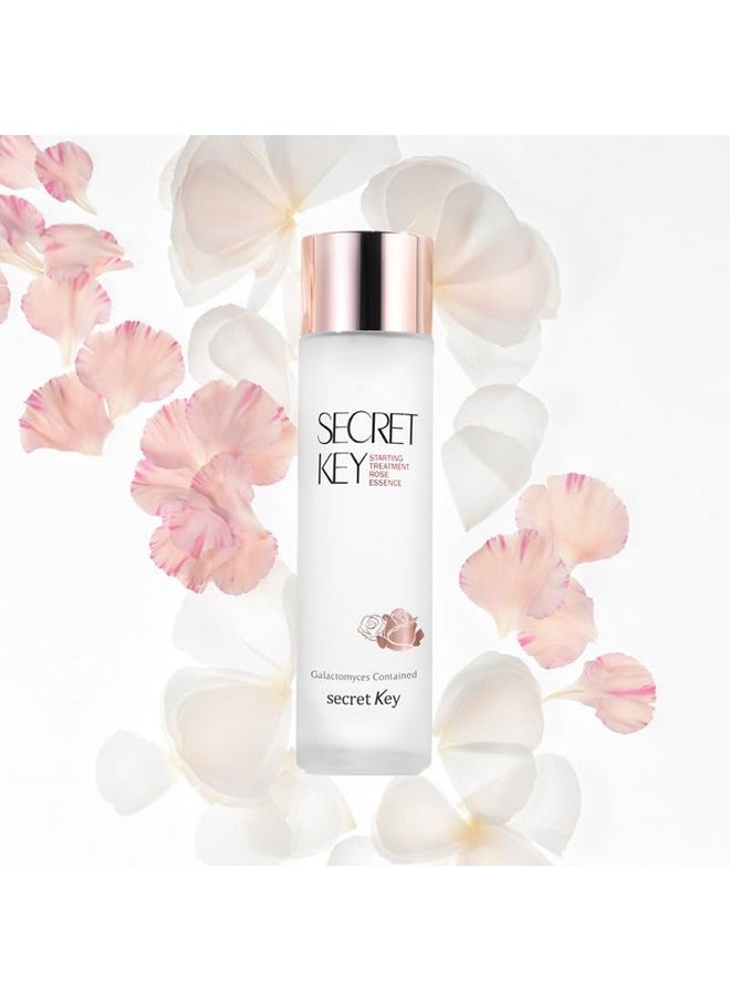 Secret Key SECRETKEY Starting Treatment Essence Rose Edition, Nourishment & Hydration, Skin Soothing, Skin-texture Care, 94% of Galactomyces and Rose Water Synergy 5.07 fl. Oz. / 150ml, For Sensitive Skin  - Image 2