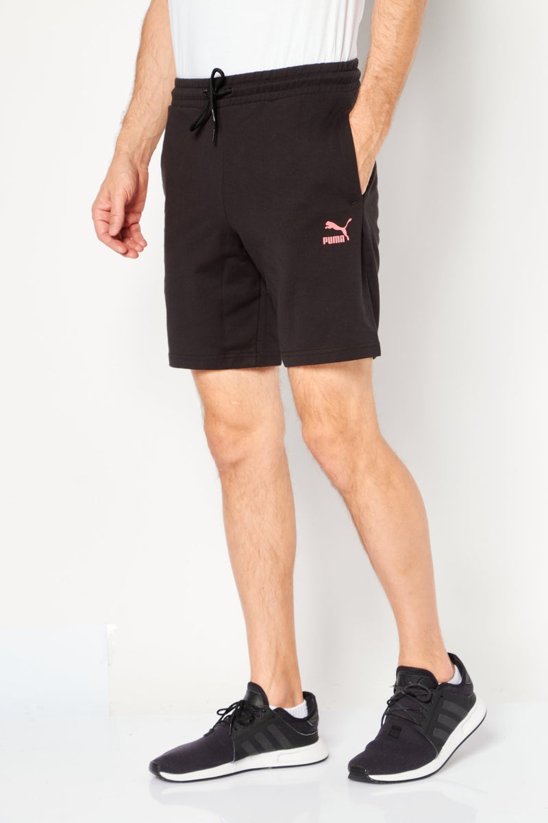 PUMA Men Sportswear Fit Drawstring Outdoor Shorts, Black - Image 3