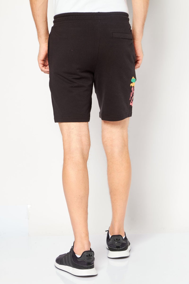 PUMA Men Sportswear Fit Drawstring Outdoor Shorts, Black - Image 4