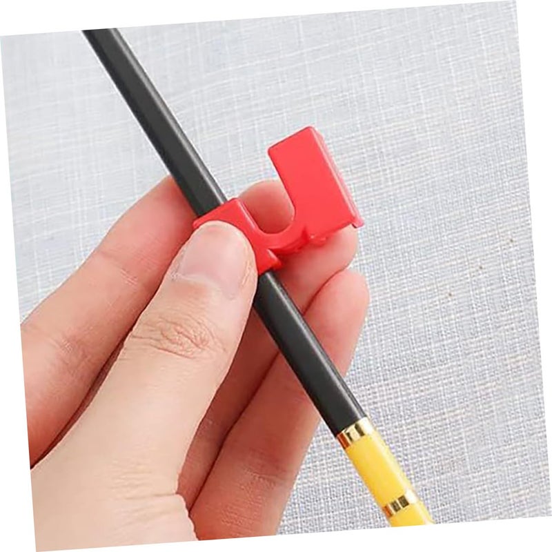 Reusable Chopstick Helpers 12 Pcs Training Tools With Multicolor Clips For Adults Beginners - Image 5