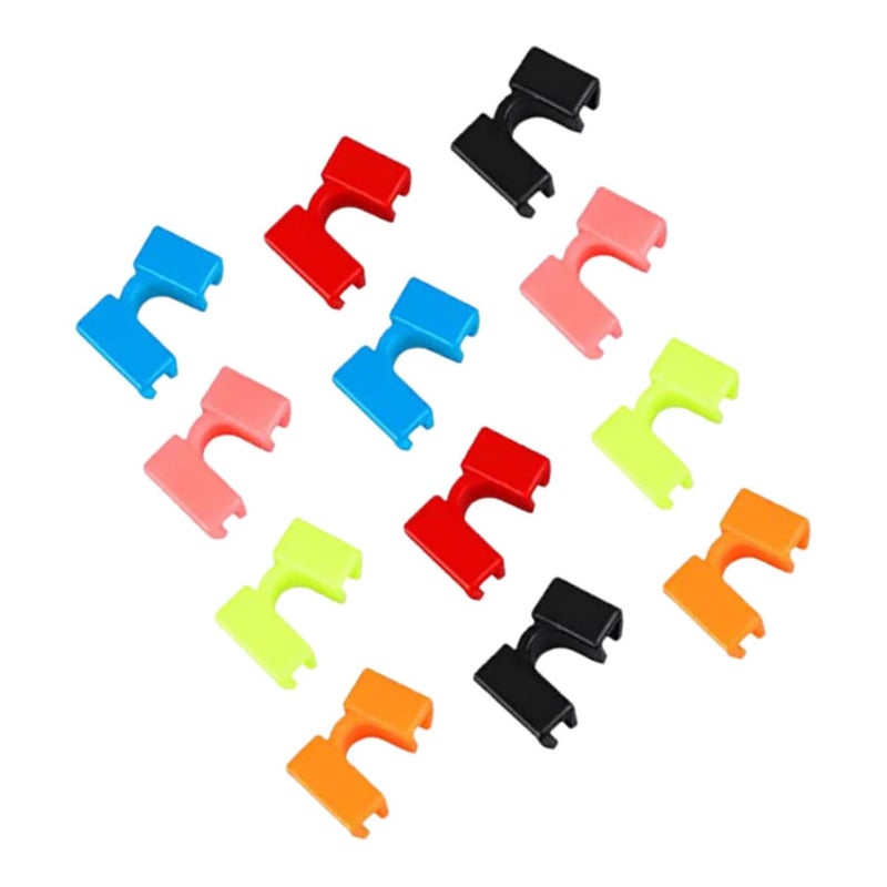 Reusable Chopstick Helpers 12 Pcs Training Tools With Multicolor Clips For Adults Beginners - Image 2