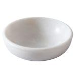SaaRaa Fictions Marble Bowl, White, Round - Image 1