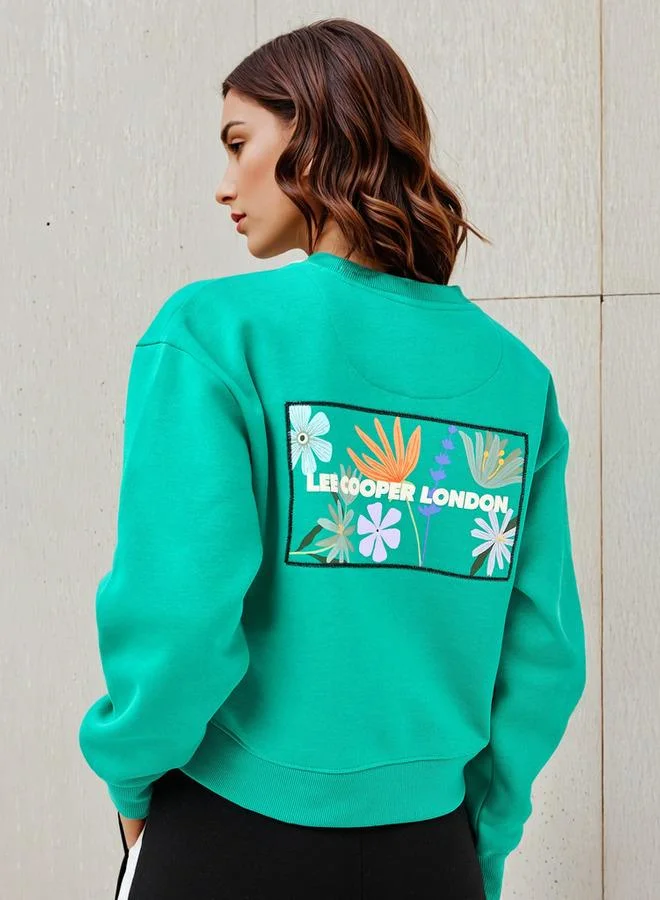 Lee Cooper Lee Cooper Logo Print Sweatshirt
