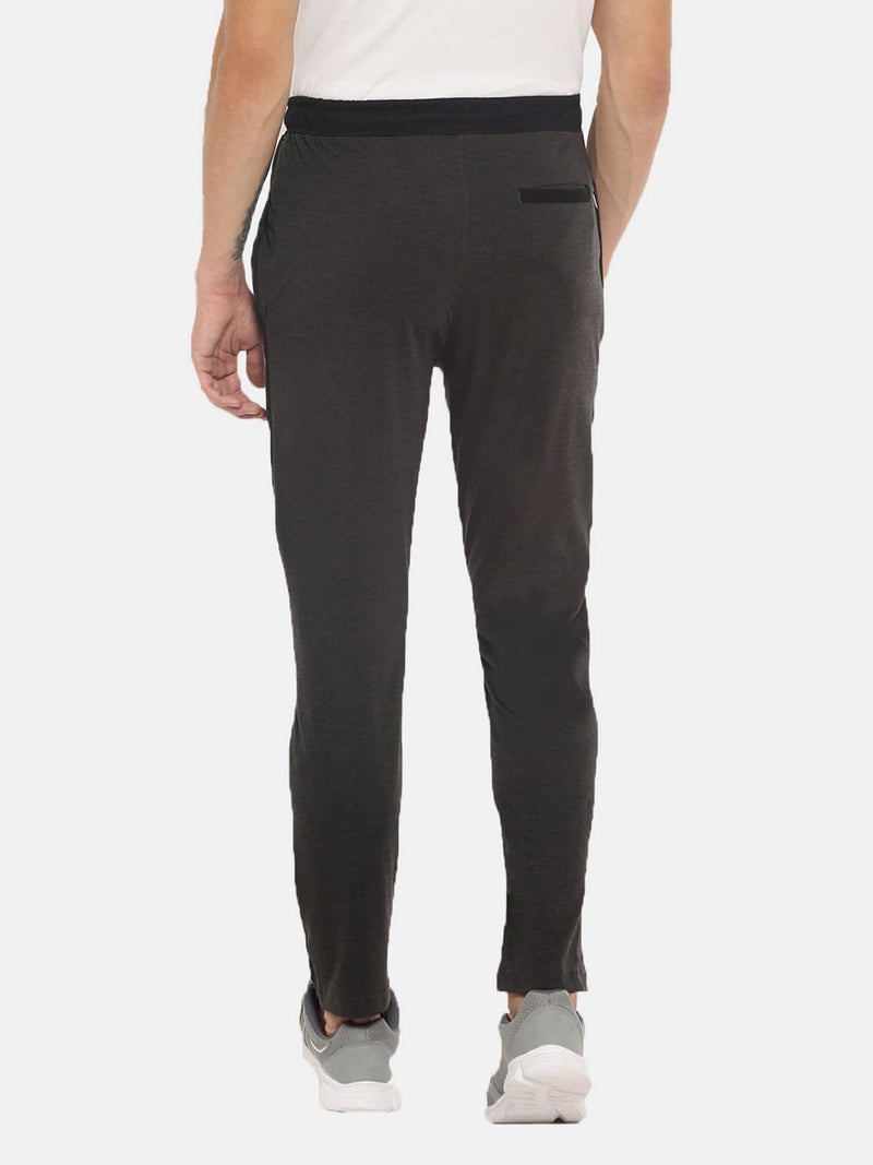 Dollar Mens Cotton Track Pants (Pack of 1) Charcoal - Image 2
