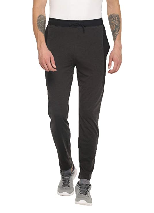 Dollar Mens Cotton Track Pants (Pack of 1) Charcoal - Image 1