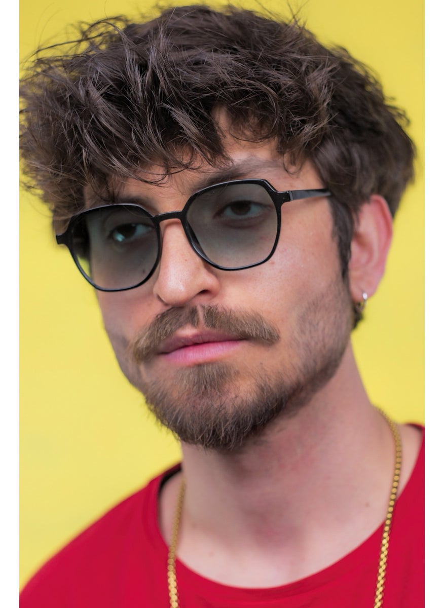 Focus On Frodo Black Green Sunglasses  - Image 3