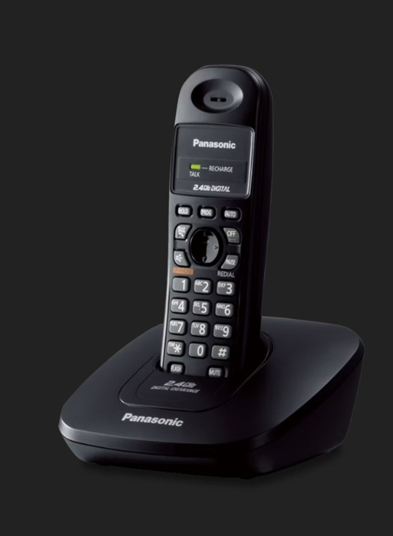 Panasonic Caller-ID Cordless Telephone Black KX-TG3600BX - Image 4