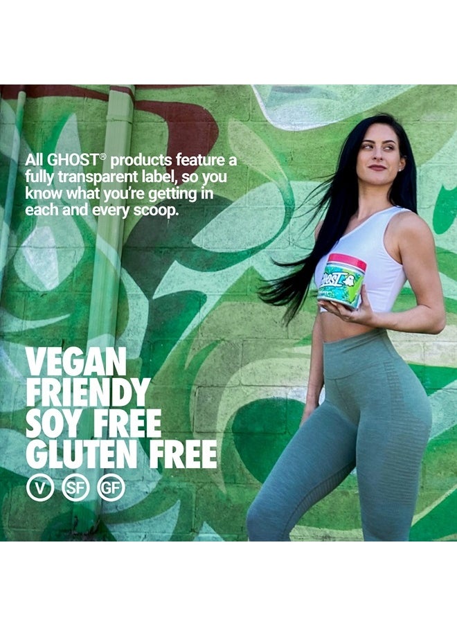 Ghost Greens Superfood Powder, Guava Berry - 30 Servings - 19 Super Greens & Reds, Fruits, Vegetables, Spirulina, & Chlorella, Prebiotics, 10 Billion CFU Probiotic & Digestive Enzymes - Gluten-Free  - Image 5