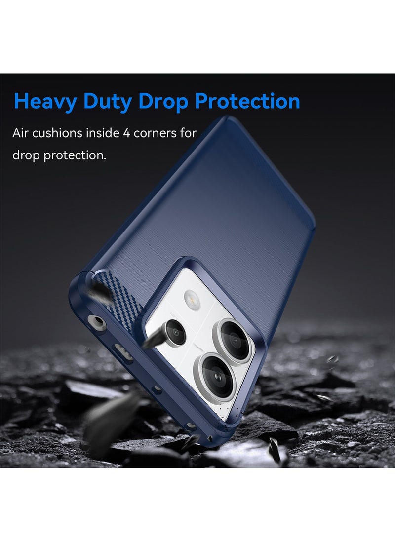 X-level Redmi Note 13 pro 5g Mobile Tpu Case Cover Accessories Camera Lens Protection Shockproof with Comfortable Touch Anti-scratches Anti-drops Anti-fingerprints Protective Back Cover shell protector  - Image 3